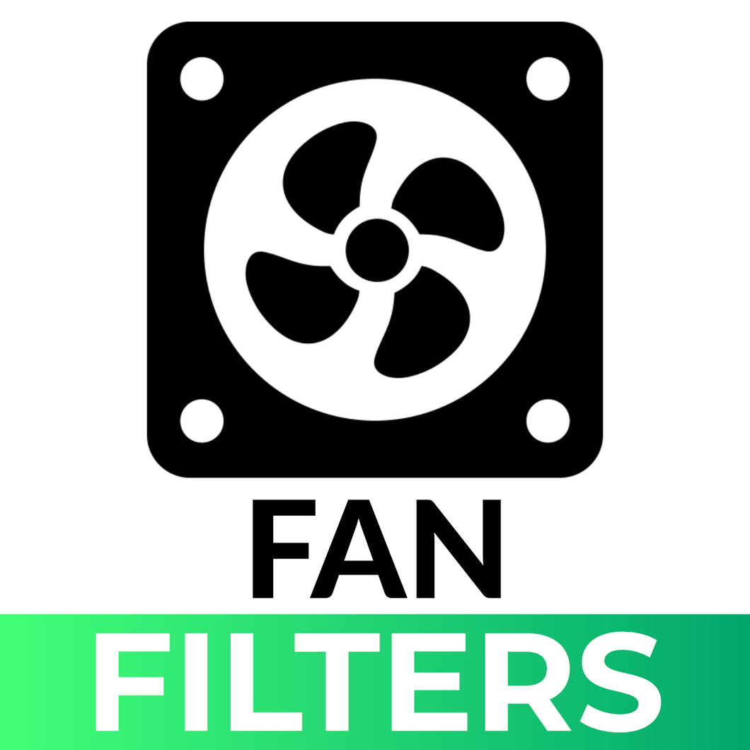FAN FILTERS - Replacement for PERL (5-pack)